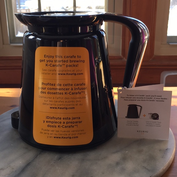 Black Keurig Carafe